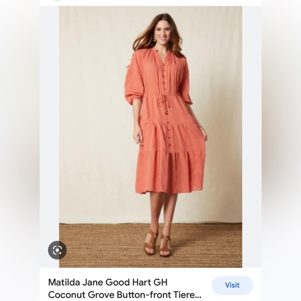Matilda Jane/Good Heart Tiered Dress, size small